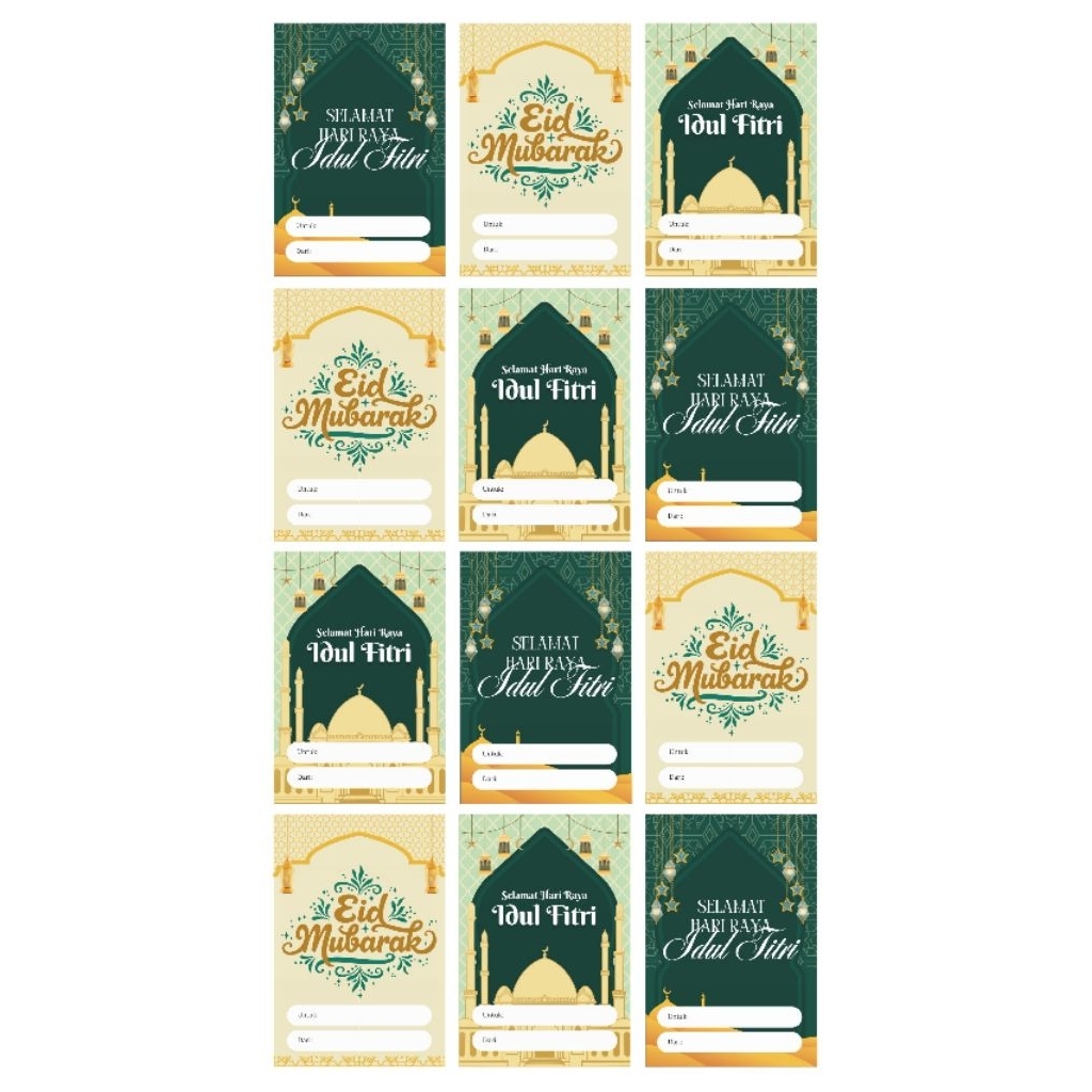 stiker Hampers lebaran