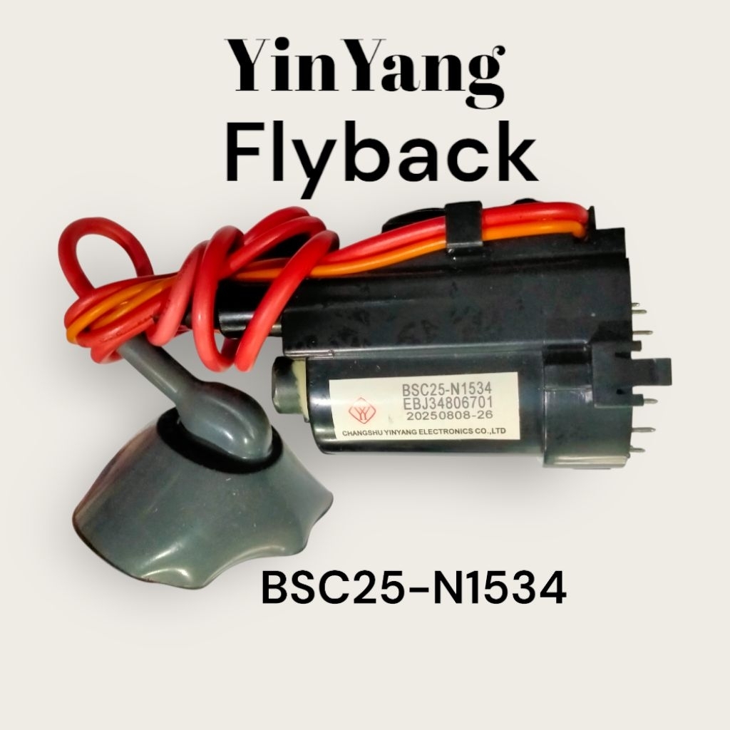 Flyback TV BSC25 N1534 Transformer Bertegangan tinggi Untuk TV Tabung 21 Inch slim ultra slim LG