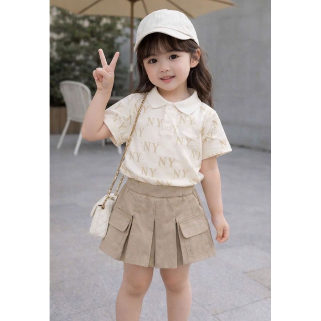 SET ROKCEL ANAK CEWEK MLB