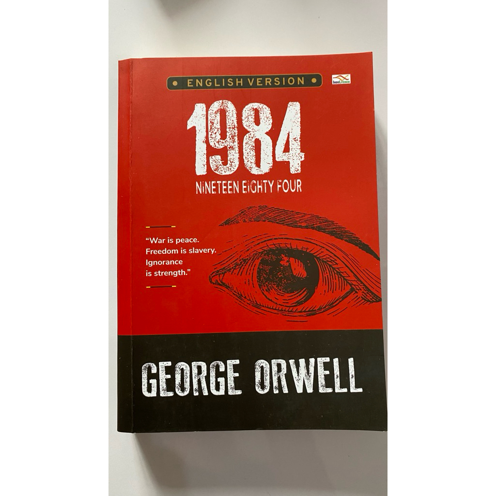BUKU PRELOVED ORIGINAL 1984