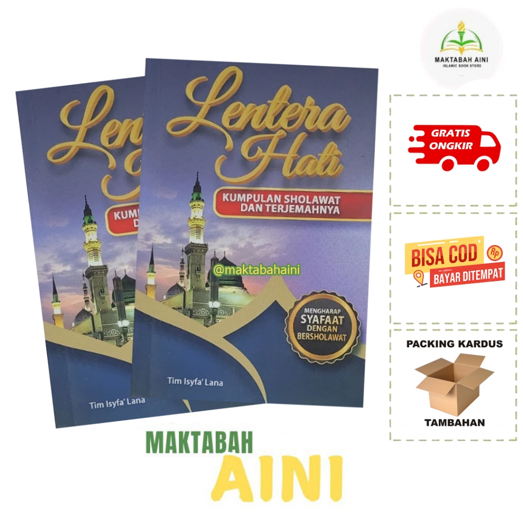 Lentera Hati Buku Saku Kumpulan sholawat dan terjemahannya