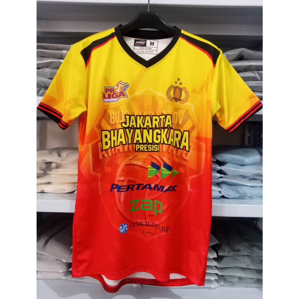 Kaos Voli Jakarta Bhayangkara Presisi Proliga Men 2026/Jersey Voli Jakarta Bhayangkara Presisi Proli