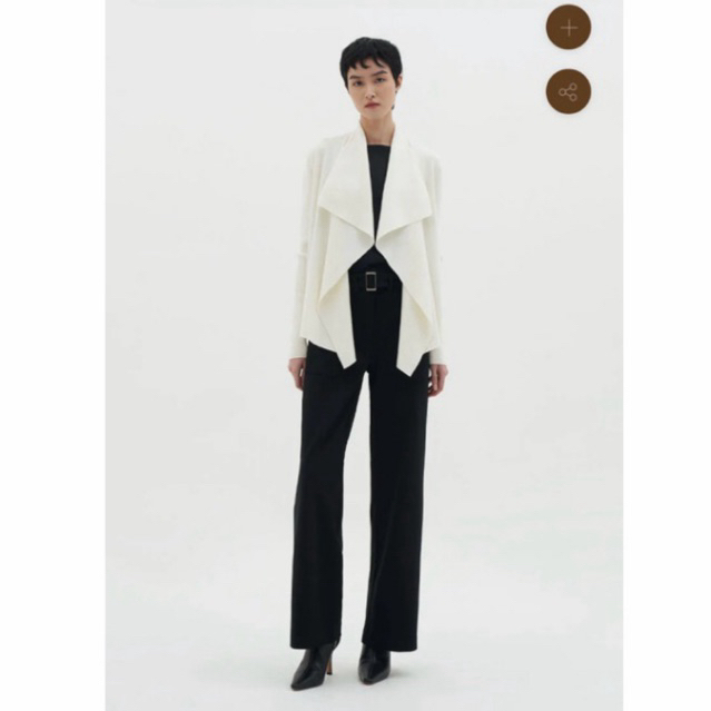 JUAL RUGI BRAND NEW NO TAG DUMA OFFICIAL NAVA CARDIGAN WHITE