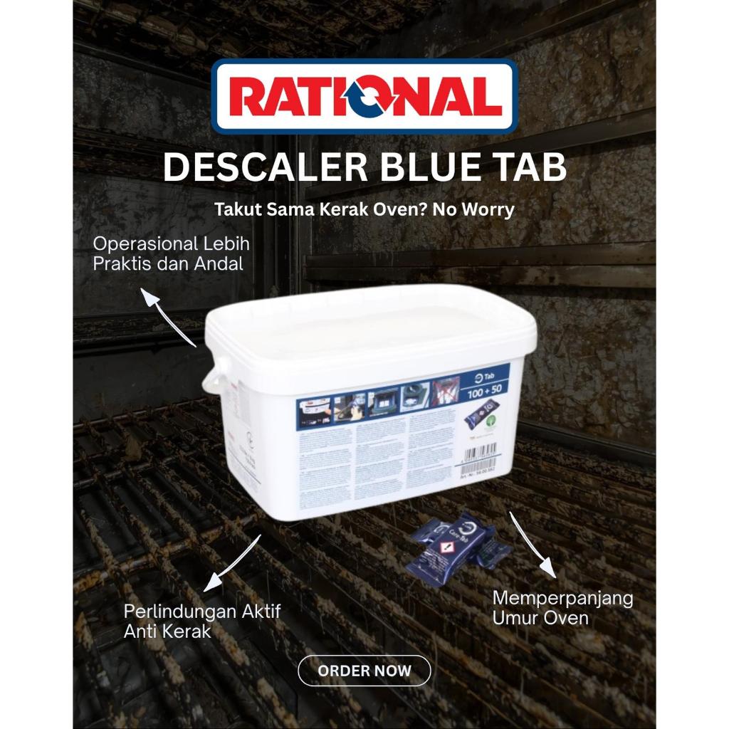 Tablet Pembersih Oven Rational iHexagon Blue Original Descaler