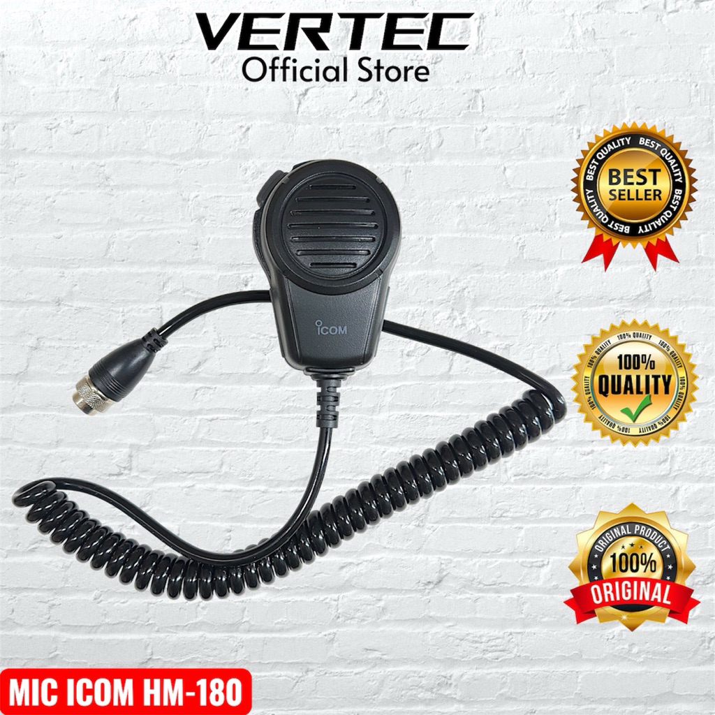 Mic HM-180 IC-M700 Pro M710 M600 EM-101 EM48 PTT Extramic Microphone HM180 Radio Rig ICOM