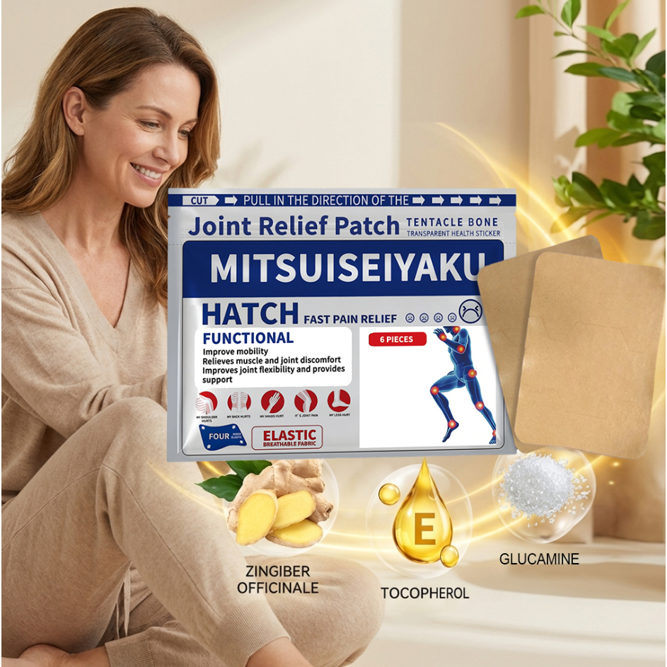 AMZ Koyo Lutut Nyeri Sendi Dan Tulang 6 Lembar Koyo Lutut Nyeri Sendi / Knee Patch Koyo Lutut / Knee