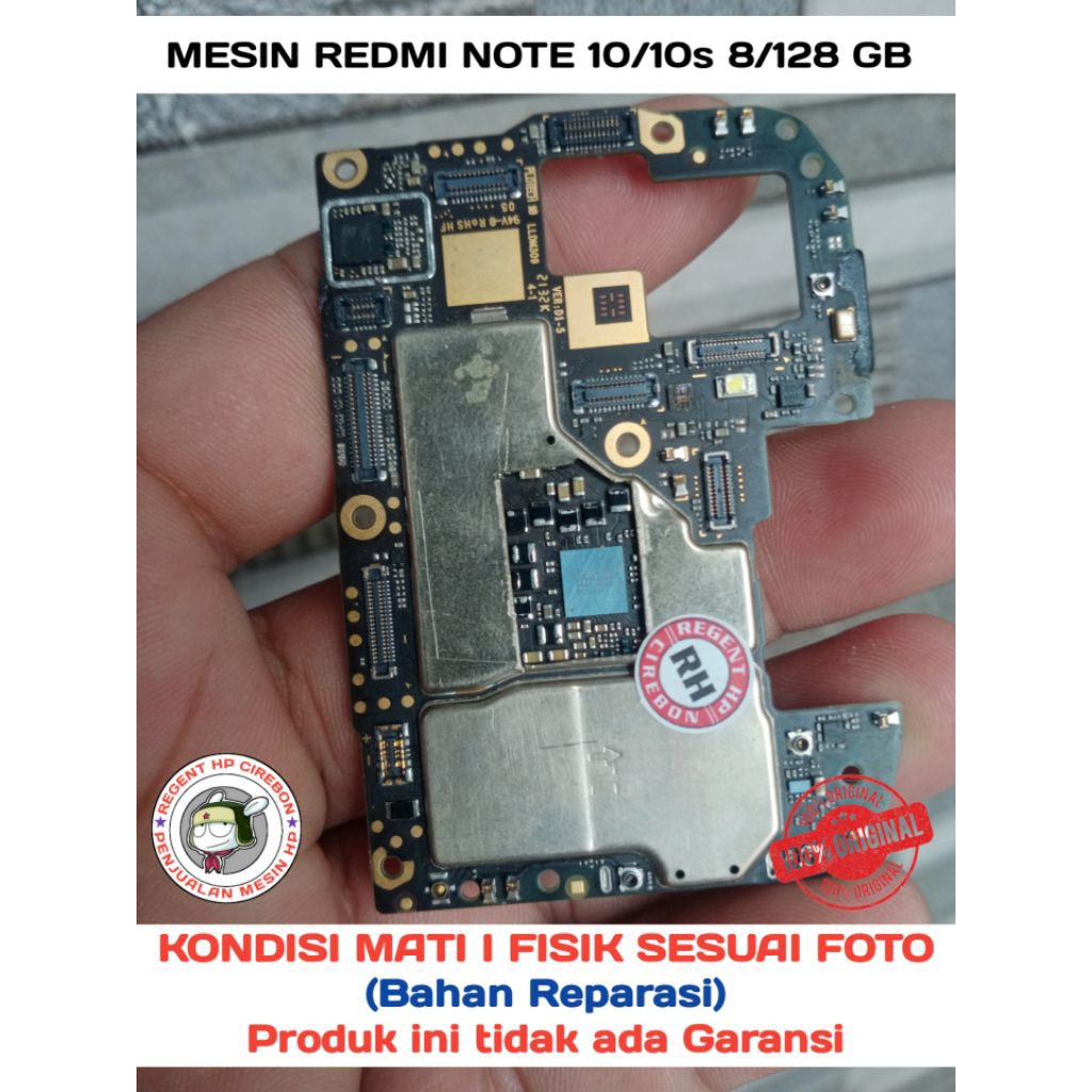 (MATOT) MESIN REDMI NOTE 10/10s - 8/128GB