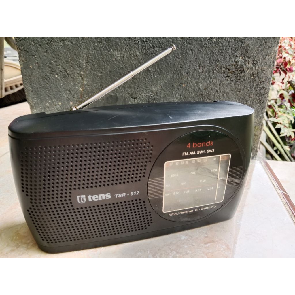 RADIO JADUL TENS TSR-912 AM, FM, SW1, SW2