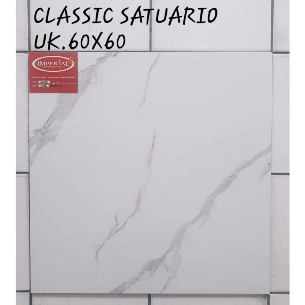 Granit Glazed Imperial Classic Statuario 60x60 - Kilat