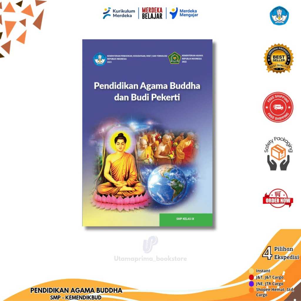 BUKU SISWA AGAMA BUDDHA KELAS 9 KURIKULUM PENGGERAK-MERDEKA SMP