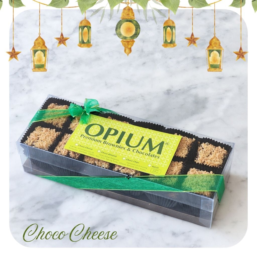 Brownies Oven Choco Cheese / Oleh-oleh Semarang / OPIUM Premium Brownies