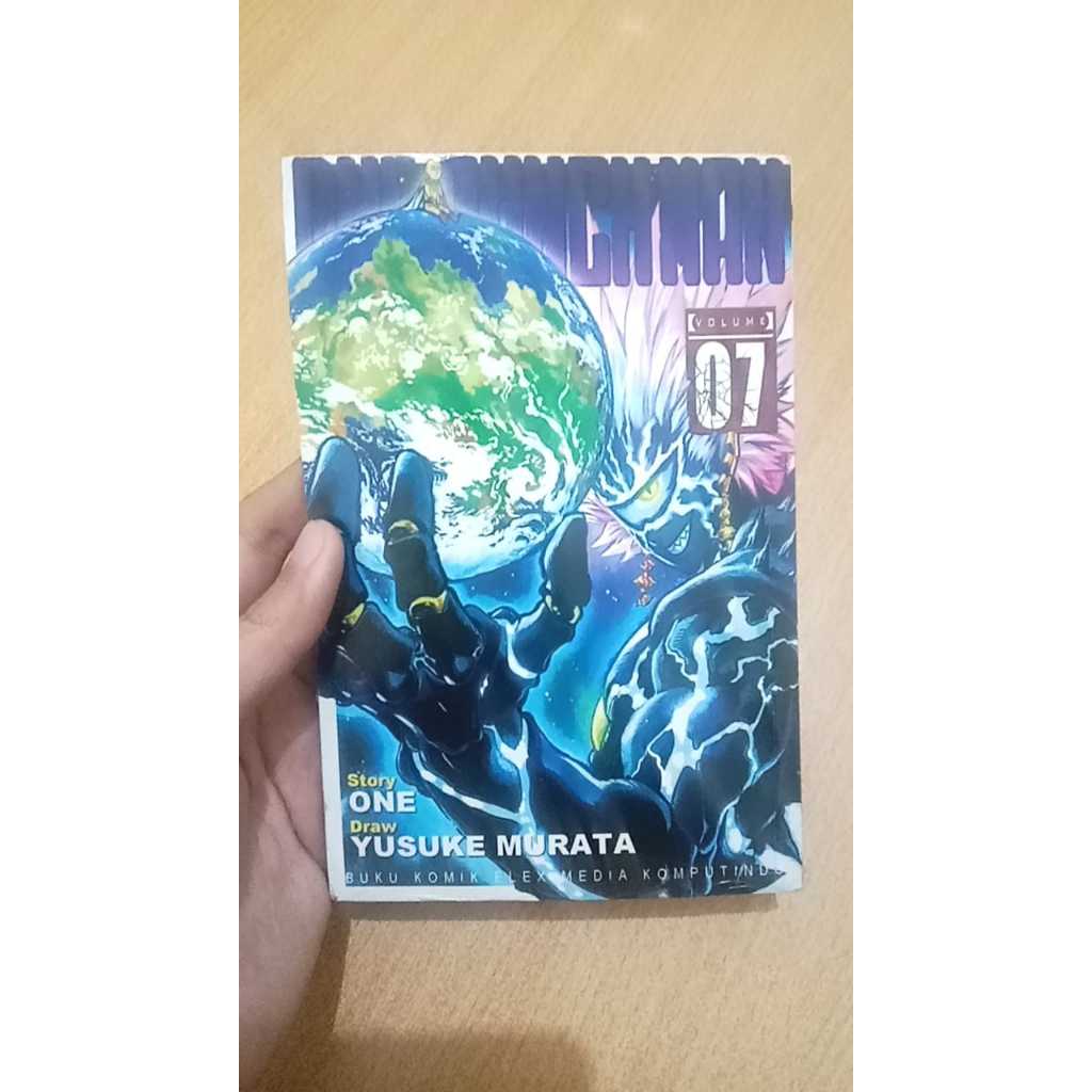 Komik One Punch Man 7 by Yusuke Murata - Manga Jepang Action