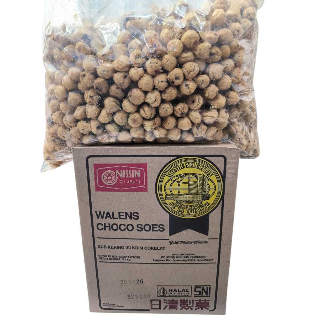 1 dus  WALENS CHOCO SOES 3,5KG