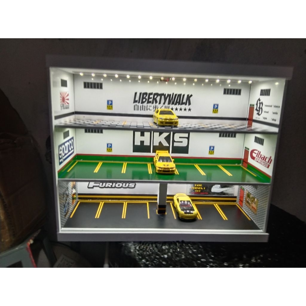 Diorama Basement 3 Tingkat