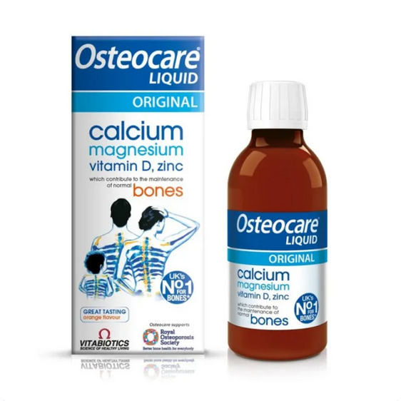 Vitabiotics Osteocare Calcium Liquid Original Made in Britain 200ml