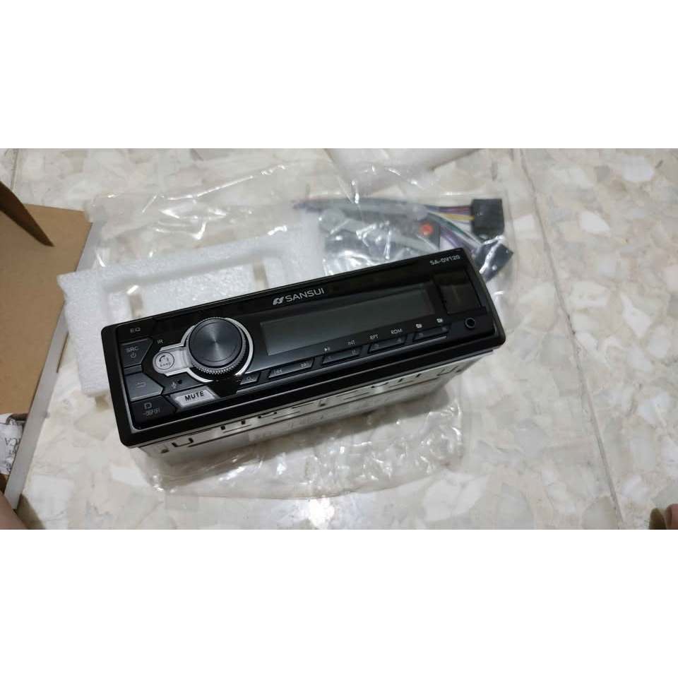 Headunit Single Din Sansui Bluetooth SA-DV120 (Baru)