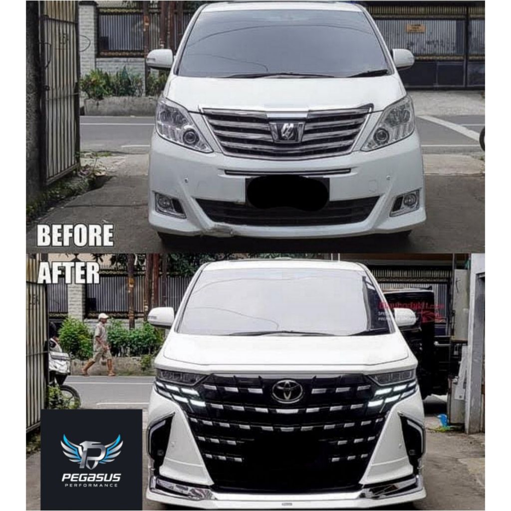 Bodykit Alphard Upgrade Alphard 2012 Ke Alphard 2025
