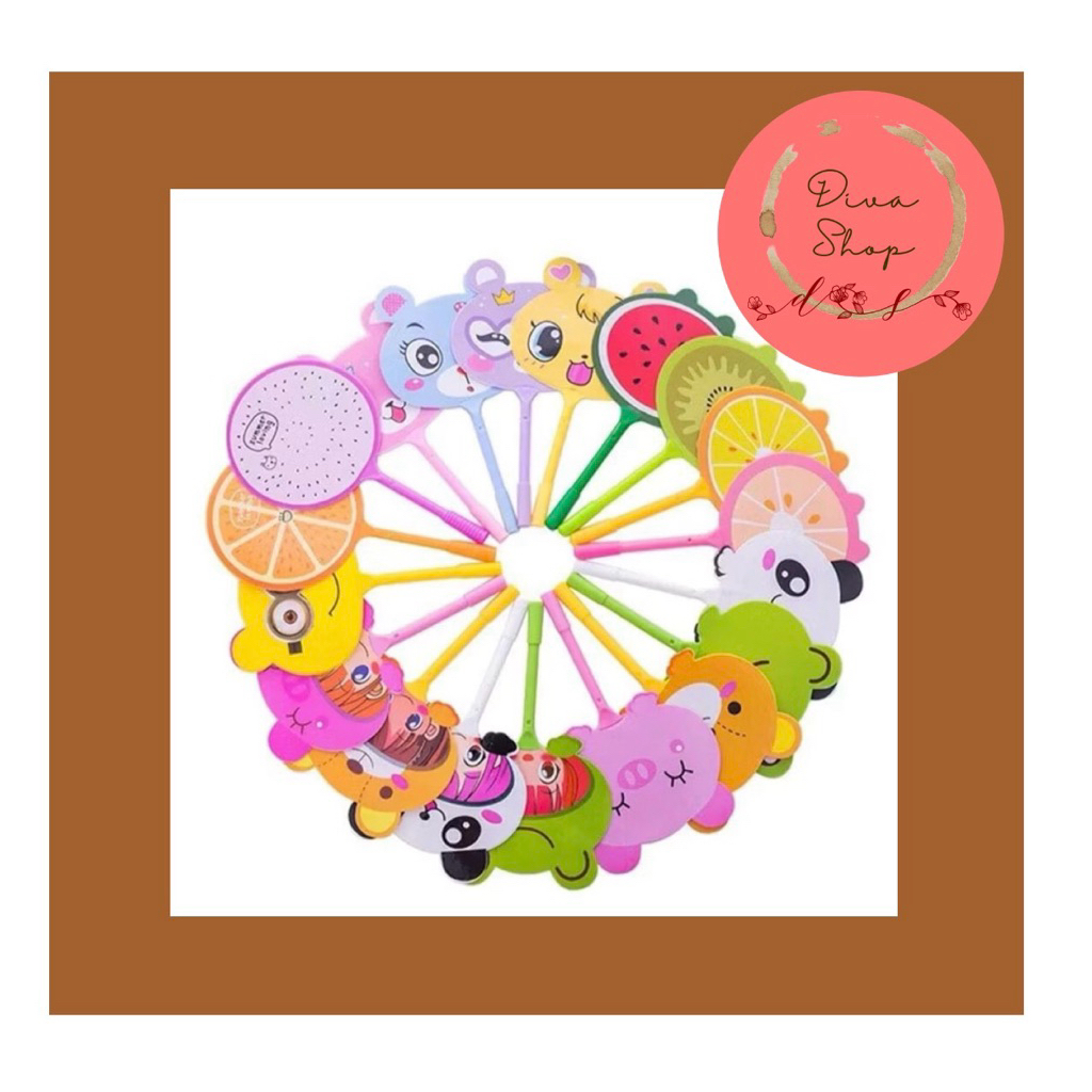 PULPEN KIPAS PENA BOLPOIN KARAKTER LUCU PULPEN KIPAS KARAKTER