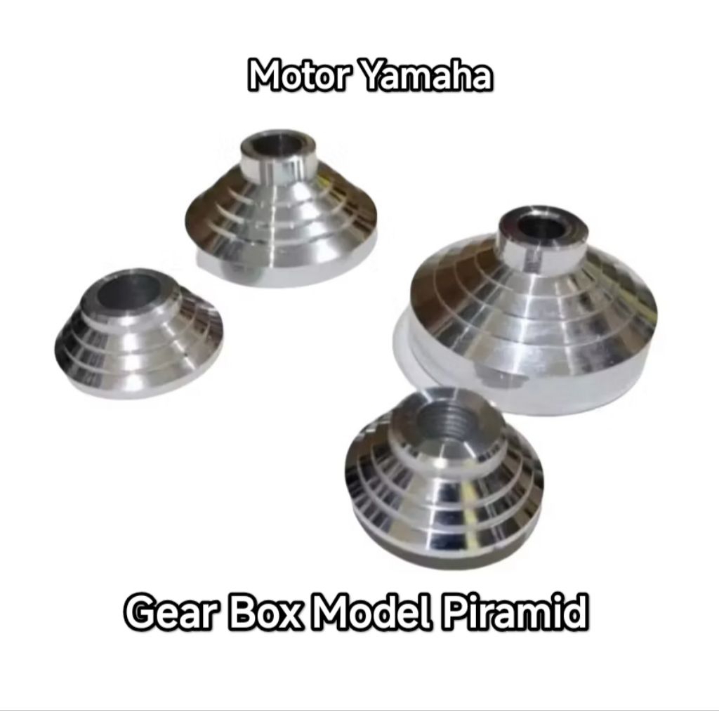 Promo Gear Box Yamaha Model Piramid/Ulir Bosh Tromol Depan Cover Gear Box Motor Matic Bebek