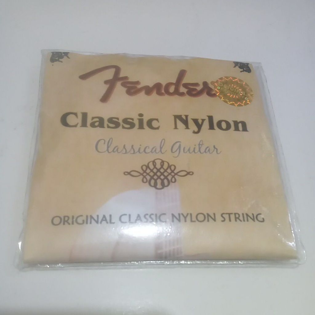 senar gitar classic nylon fender 1 set ori