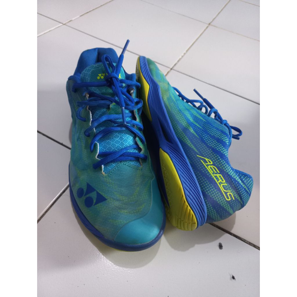 Sepatu Badminton Yonex Aerus Z2 Blue original second