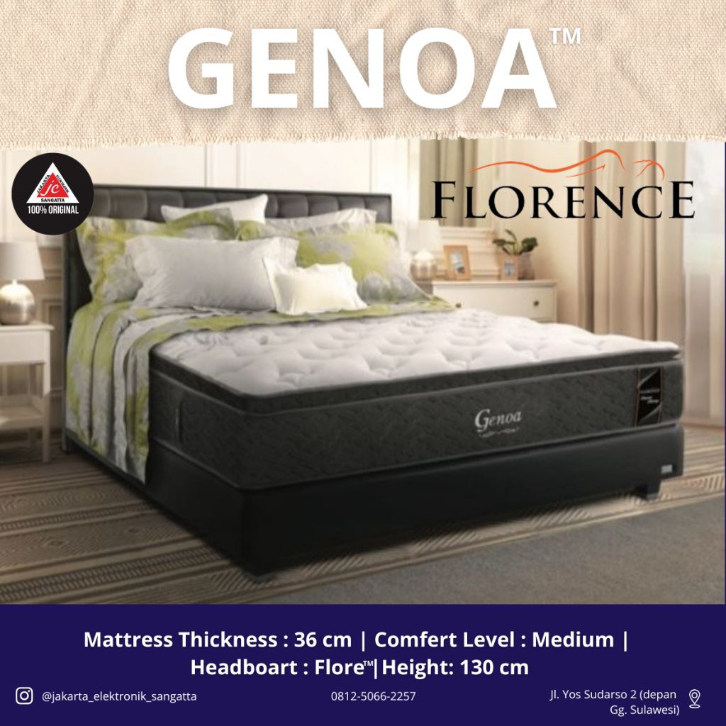 Spring Bed Florence Kasur anti nyamuk GENOA