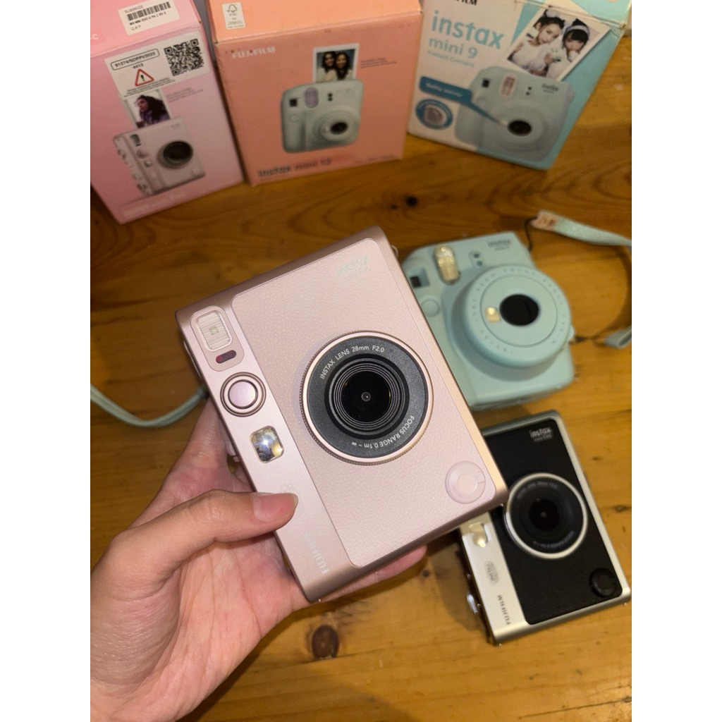 PRELOVED INSTAX MINI EVO GENTLE ROSE TYPE C