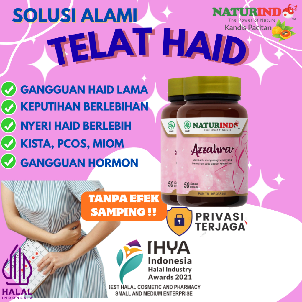 Obat telat Haid Terlambat Datang Bulan 1 2 3 4 5 bulan Pelancar Haid Ampuh datang bulan tidak teratu