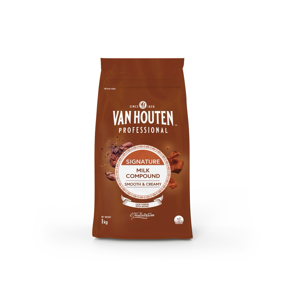 van houten coin milk chocolate compound