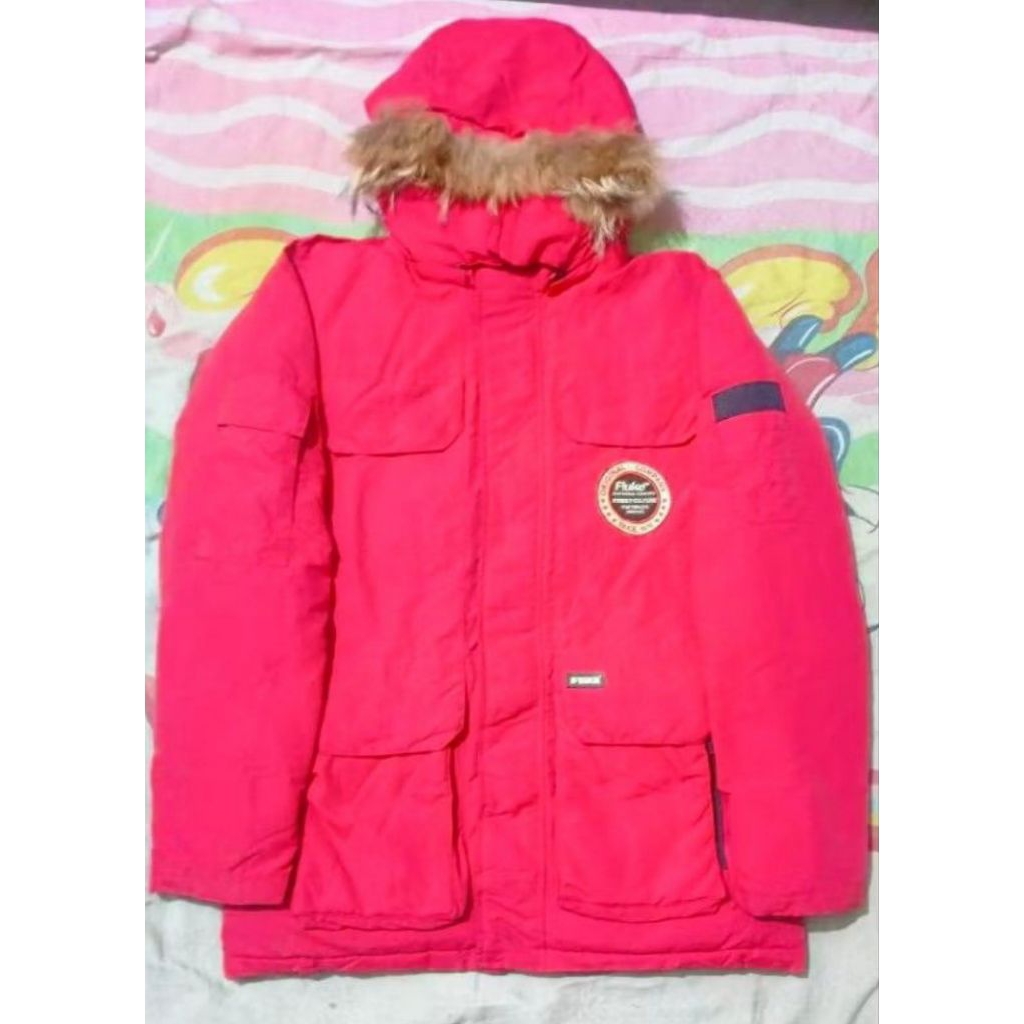 Down Jaket Bulang Fluke Red
