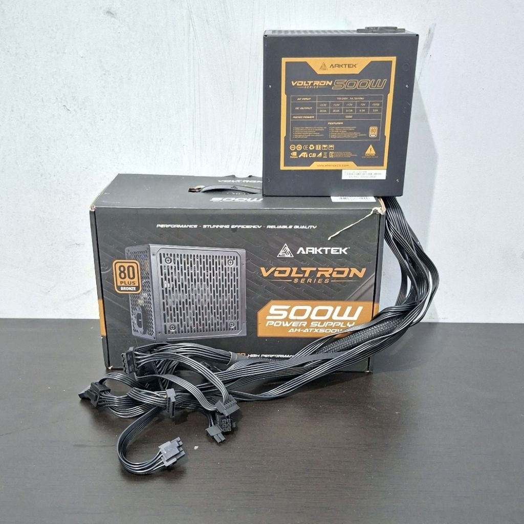 PSU ARKTEK VOLTRON SERIES 500W 80 PLUS BRONZE