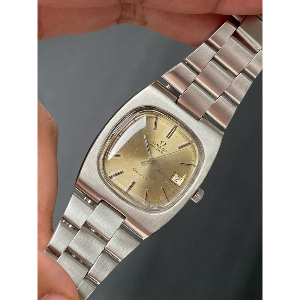 OMEGA GENÈVE Vintage swiss automatic watch Cal. 1012 Ref. 166.0191-366.0835