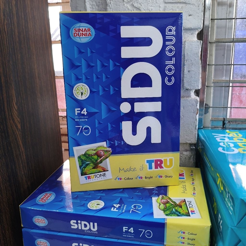 Hvs sidu f4 70 gsm warna kuning hvs 70 gsm kertas warna kertas hvs warna