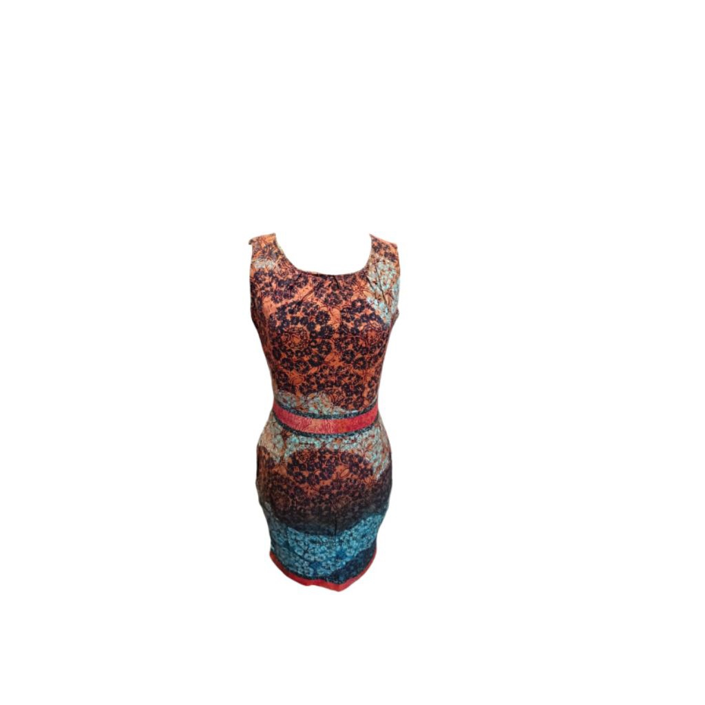 Alleira Multi Batik Mini Dress