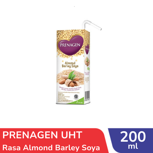 Prenagen UHT Almond Barley Soya 185 ML / Prenagen UHT