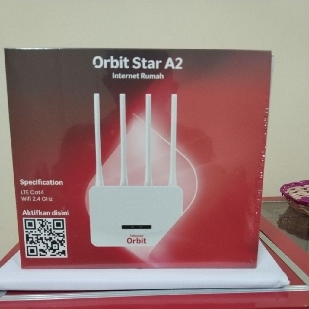 Telkomsel Home Router Orbit Star A2 Modem Router Wifi 4G LTE, modem wifi Orbit star a2