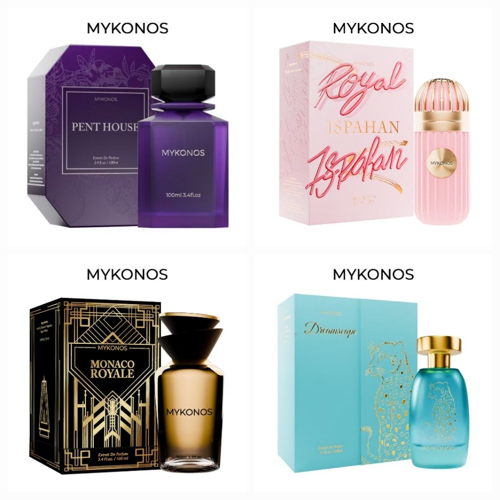 [ READY STOCK ] MYKONOS MONACO ROYALE 100 ML EXTRAIT DE PARFUM / MYKONOS ROYAL ISPAHAN EXTRAIT DE PA