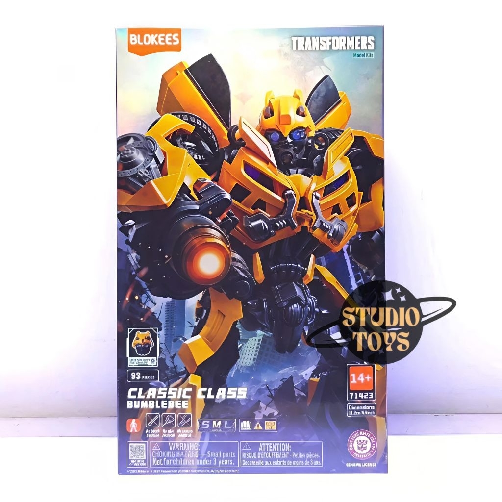 Blokees Transformers Classic Class 23 Bumblebee Transformers Dark of the Moon CC23 CC-23 Model Kits 