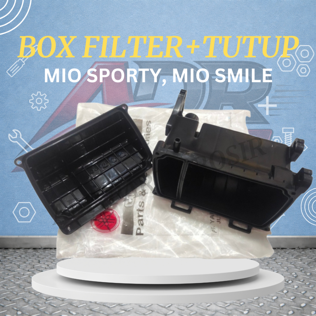Box Filter dan Tutup Filter Mio Sporty Mio Smile Original 5tl Box Filter Mio Sporty ORIGINAL