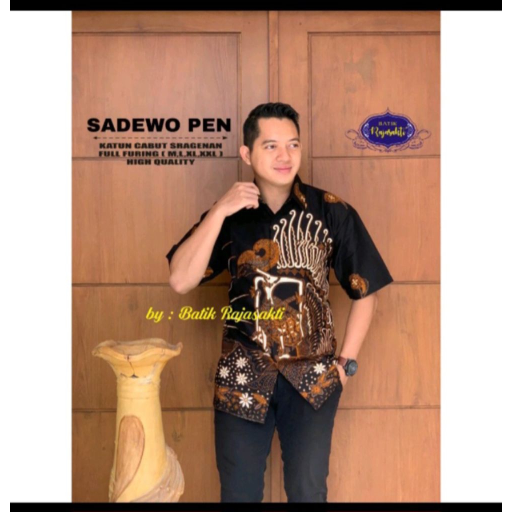 Hem BATIK anak muda  KEMEJA KONDANGAN  moderen