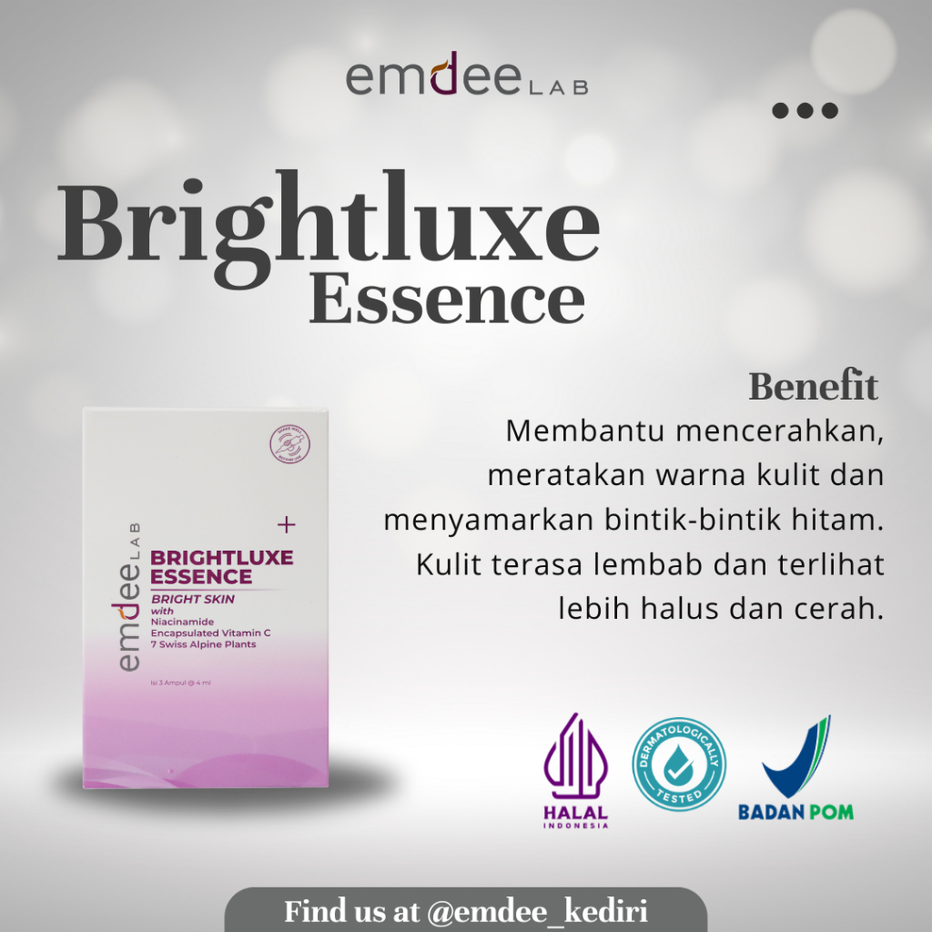 Emdee Lab Brightluxe Essence
