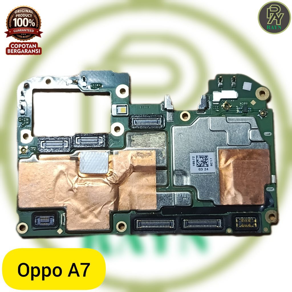 Mesin Oppo A7 ram 4/64 kaleng utuh normal garansi