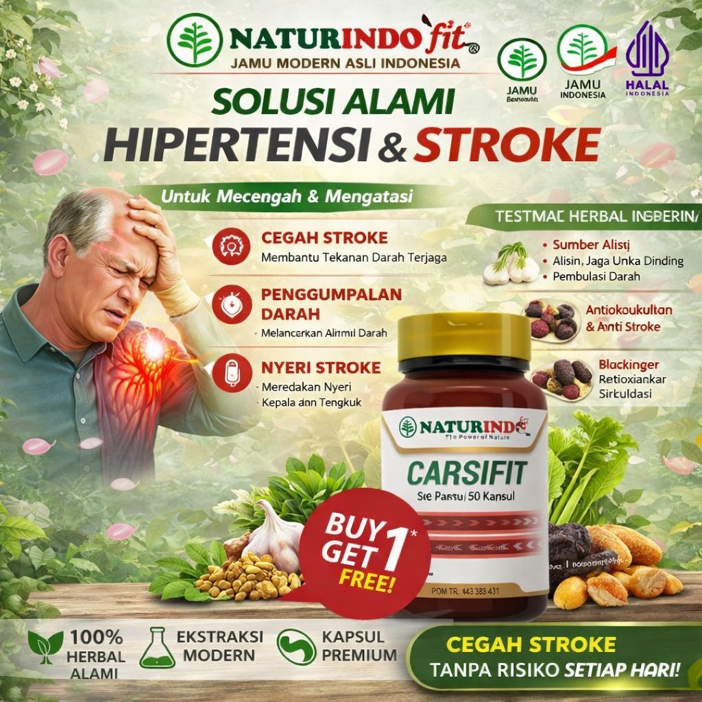 Carsifit Naturindo Herbal Stroke Pasca Stroke