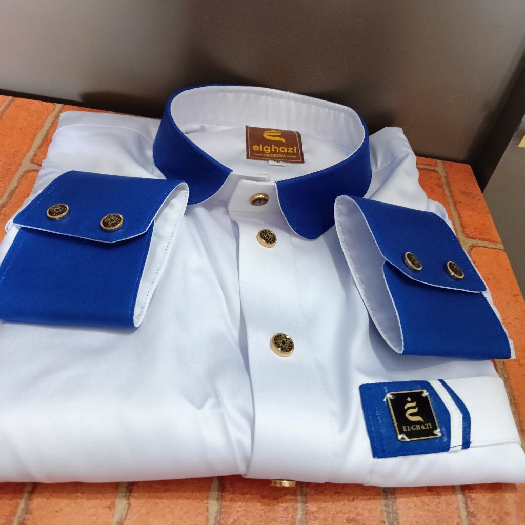 Elghazi [Saudi Ganzuo Jubah 106]  ELGHAZI JUBAH PRIA SAUDI POLYESTER DELUXE /GAMIS PRIA /JUBAH GAUL 