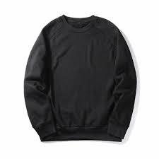Sweater Crewneck Polos Hitam Pria Wanita Jumper / Sweater Crewneck / Sweater Polos / Sweater Pria / 