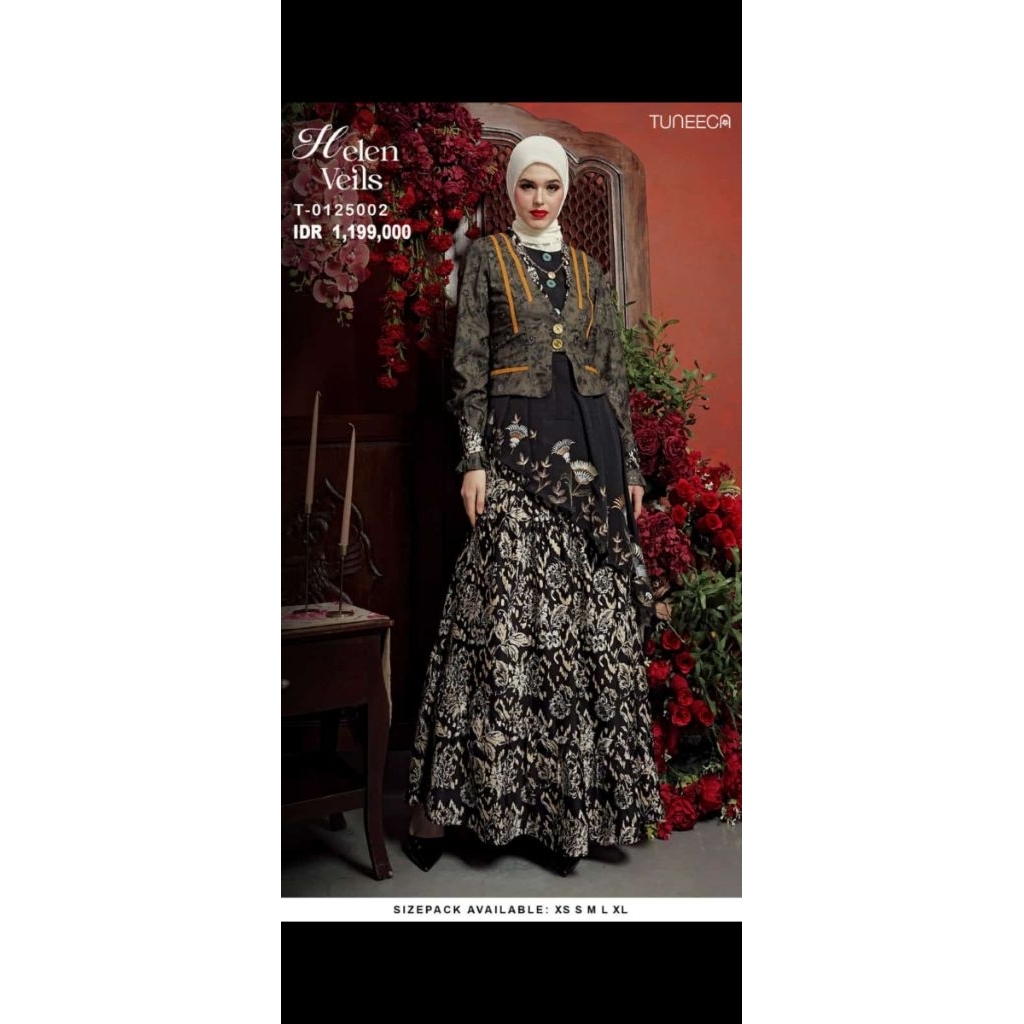 Gamis Tuneeca preloved