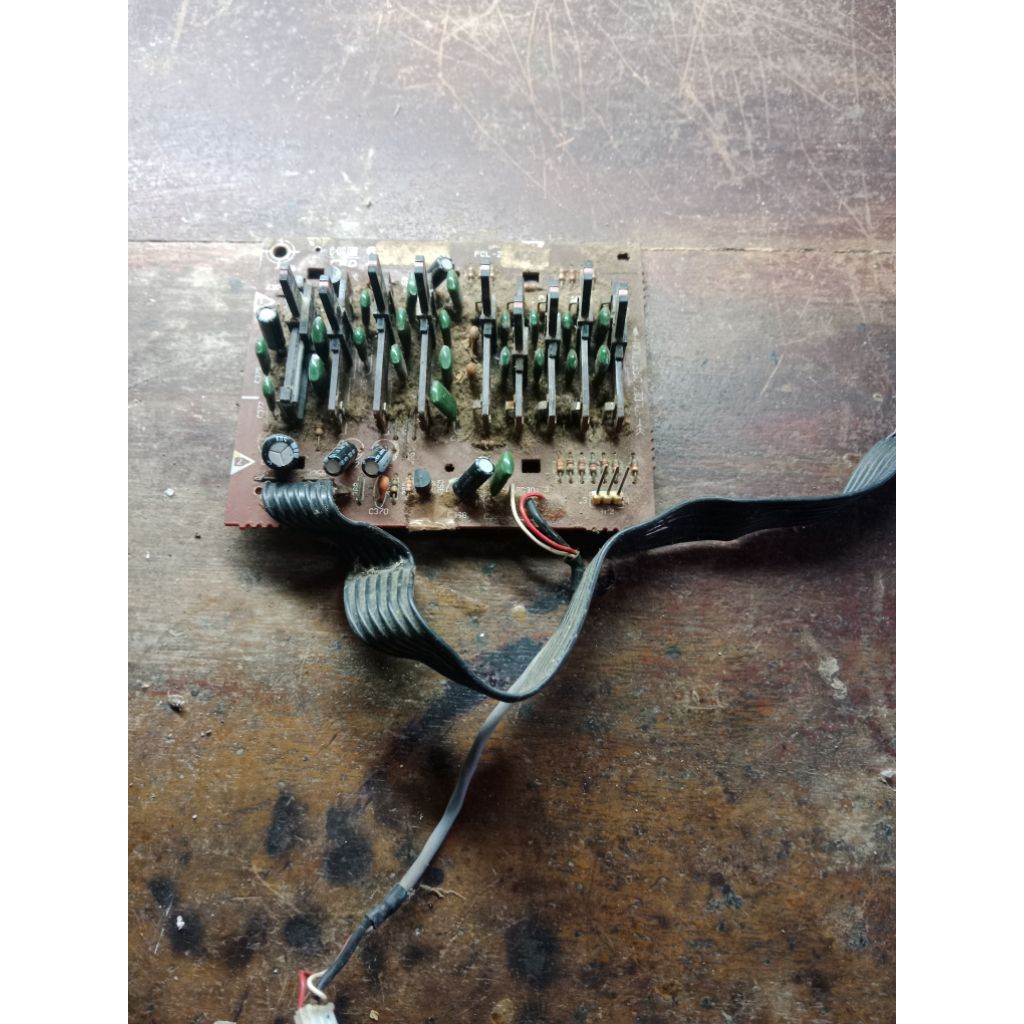 equalizer tape radio compo polytron jadul copotan