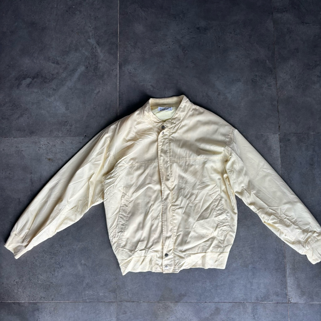 Arnold Palmer Soft Yellow Bomber Jacket Man