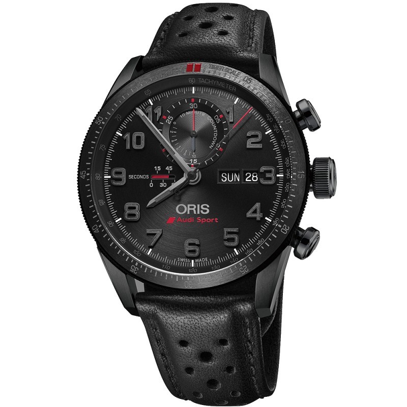 Jam Tangan Pria Oris Audi Sport Limited Edition II Leather Strap 778 7661 7784 SET 5 22 87BFC Origin