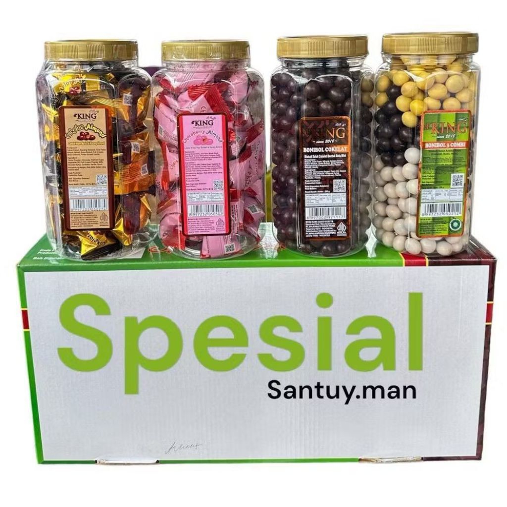 Coklat isi 6 toples sepesial
